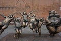 Monument in Siena Royalty Free Stock Photo