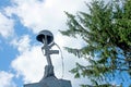 Monument of Soldier's Helmet, Rifle and Boots