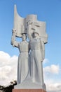 Monument soldiers who fell in battles for Motherland. Usman. Russia