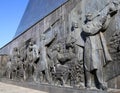 Monument of Sovjet space flight, Moscow, Russia Royalty Free Stock Photo