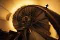 Monument spiral staircase Royalty Free Stock Photo