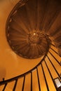 Monument spiral staircase Royalty Free Stock Photo
