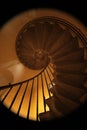 Monument spiral staircase Royalty Free Stock Photo