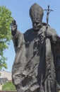 Monument of St. John Paul II in Piekary Slaskie