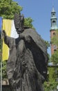 Monument of St. John Paul II in Piekary Slaskie