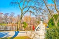 The monument in Stadtpark of Vienna, Austria Royalty Free Stock Photo