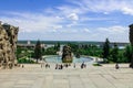 MONUMENT `STAND TO DEATH! of Mamaev Kurgan Royalty Free Stock Photo