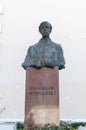 Monument of Stanislaw Wyspianski who was famous Polish playwright, painter and poet.