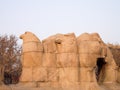 Monument for Starting Point of Silk Road, China Royalty Free Stock Photo