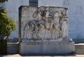 Monument at State Capitol in Salem, the Capital City of Oregon Royalty Free Stock Photo