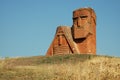 Statue in Stepanakert, Nagorno Karabakh Royalty Free Stock Photo