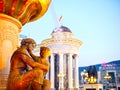 monument statue in Skopje Philip II