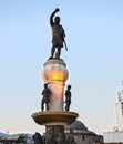 monument statue in Skopje Philip II