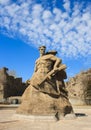 Monument Stay to Death in Mamayev Kurgan memorial complex in Volgograd