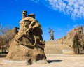 Monument Stay to Death in Mamayev Kurgan memorial complex in Volgograd