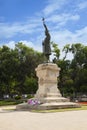 Monument of Stefan cel Mare in Chisinau, Moldova Royalty Free Stock Photo