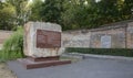 The monument is a stone at the site of the execution of prisoners of the Lublin Castle. Lublin Poland