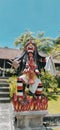 Leak statue in tirta gangga bali