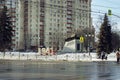 Monument Tank T-34-76 `Tambov collective farmer`. Tambov.