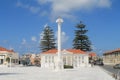 Monument of the 28th of October in Paphos, Cyprus