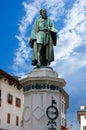 Monument of Tiziano Vecellio - Pieve di Cadore Royalty Free Stock Photo