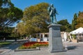 Monument to the academician of architecture, chief architect of the city of Yalta Krasnov Nikolay, 09/03/2019, Yalta, Crimea