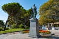 Monument to the academician of architecture, chief architect of the city of Yalta Krasnov Nikolay, 09/03/2019, Yalta, Crimea