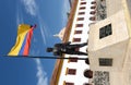 Monument to Admiral Jose Padilla in Cartagena Royalty Free Stock Photo