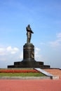 Monument to airman Valery Chkalov in Nizhny Novgorod