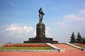 Monument to airman Valery Chkalov in Nizhny Novgorod