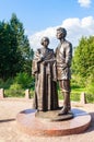 Monument to Alexander Blok and Lyubov Mendeleev