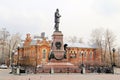 Monument to Alexander III in front of Local Lore