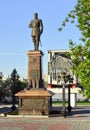 Monument to Alexander III in Novosibirsk