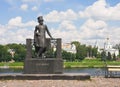 Monument to Alexander Pushkin. Tver, Russia