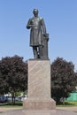 Monument to Alexander Stepanovich Popov in the park on Kamennoostrovsky Avenue in St. Petersburg