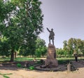 Monument to Alexander Suvorov in Ochakov city