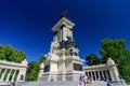 Monument to Alfonso XII in Buen Retiro Park, Madrid, Spain