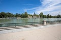 Monument to Alfonso XII in the Parque del Buen Retiro `Park of the Pleasant Retreat`, Madrid, Spain Royalty Free Stock Photo