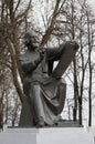 Monument to Andrei Rublev, Vladimir, Golden Ring of Russia Royalty Free Stock Photo