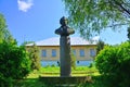 Monument to Andrey Bolotov in Dvoryaninovo Royalty Free Stock Photo