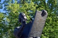 Monument to Andrey Rublev, famous Russian icon painter