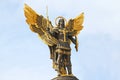 Monument to Archangel Michael in Kiev, Ukraine