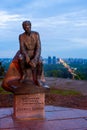 Monument to artist Leonid Bykov in the city of Kiev