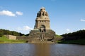 The monument to the Battle of the Nations in Leipzig Royalty Free Stock Photo