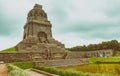 Monument to the Battle of the Nations, Leipzig, Germany Royalty Free Stock Photo