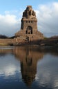 Monument to the Battle of the Nations in Leipzig, Germany Royalty Free Stock Photo