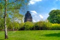 The Monument to the Battle of the Nations in Leipzig, Saxony, Germany Royalty Free Stock Photo