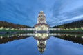 Monument to the Battle of the Nations in Leipzig Royalty Free Stock Photo