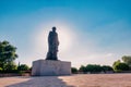 Monument to Benito Juarez in Cerro de las Campanas, Queretaro, Mexico Royalty Free Stock Photo