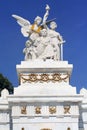 Monument to Benito Juarez in the Mexico City Alameda Central Royalty Free Stock Photo